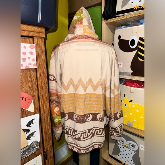 ☀️🧡💛🤎NWT URBAN OUTFITTERS DBG Open Front Jacket with pockets and hood - Picture 12 of 14